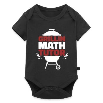 Math Teacher Math Teacher Grill - Baby Premium short-sleeve bodysuit - black - Front