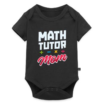 Math Teacher Math Teacher Mom - Baby Premium short-sleeve bodysuit - black - Front