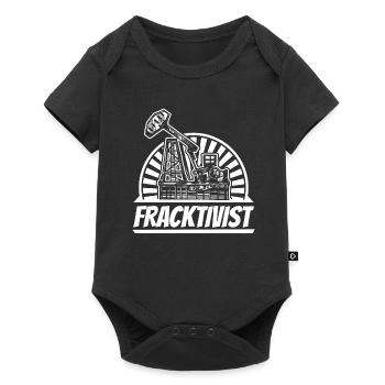 Plate-forme pétrolière de champ pétrolifère Fracktivist Fracking - Body à manches courtes Premium Bébé - noir - Devant