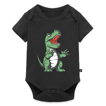 Trex T Rex Dino Cool - Body à manches courtes Premium Bébé - noir - Devant
