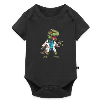 Trex T Rex Dino Cool - Body à manches courtes Premium Bébé - noir - Devant
