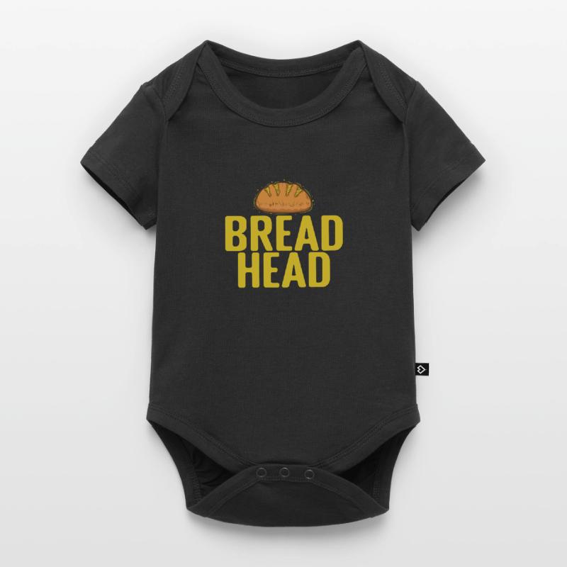 Bread Head Bäcker Backware Baby Premium Kurzarmbody