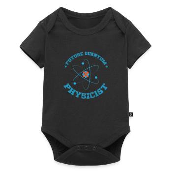 Future Quantum Physicist Natural Science - Baby Premium short-sleeve bodysuit - black - Front