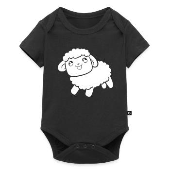 Sheep Kawaii - Baby Premium short-sleeve bodysuit - black - Front