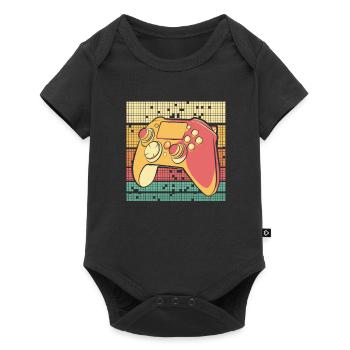 Gamer Gaming - Body à manches courtes Premium Bébé - noir - Devant