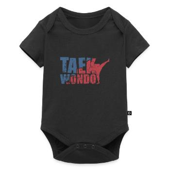 Taekwondo Martial Arts Training Fit - Baby Premium short-sleeve bodysuit - black - Front