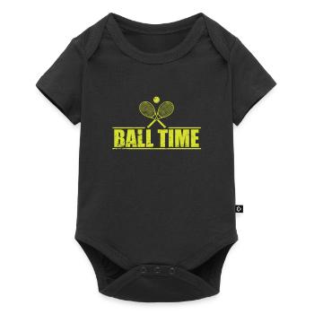 Ball Time Sport Tennis Training - Baby Premium short-sleeve bodysuit - black - Front