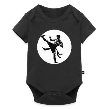 Muay Thai Art - Baby Premium short-sleeve bodysuit - black - Front