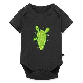 great cactus plant - Baby Premium short-sleeve bodysuit - black - Front
