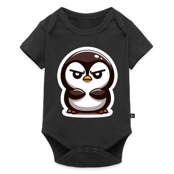 Funny Penguins Little Penguin Penguin Lover - Baby Premium short-sleeve bodysuit - black - Front