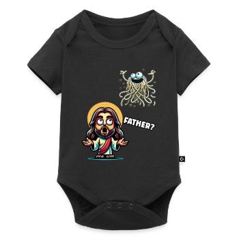 Drôle Athée Anti Religion Fier Athée - Body à manches courtes Premium Bébé - noir - Devant