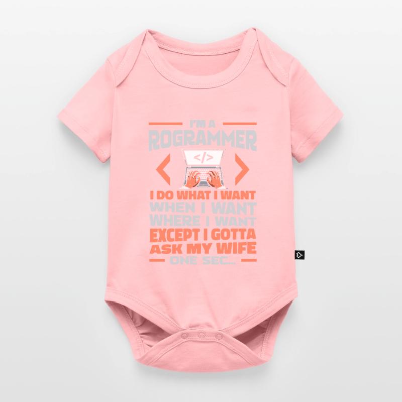 Developer, Coder, Programmer Baby Premium short-sleeve bodysuit