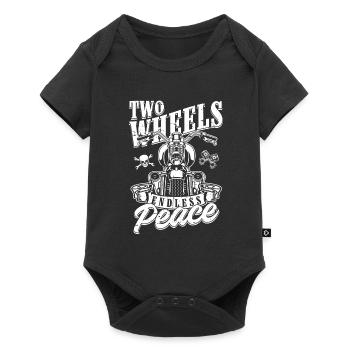 Motorrad Biker Moto Moto Thérapie - Body à manches courtes Premium Bébé - noir - Devant