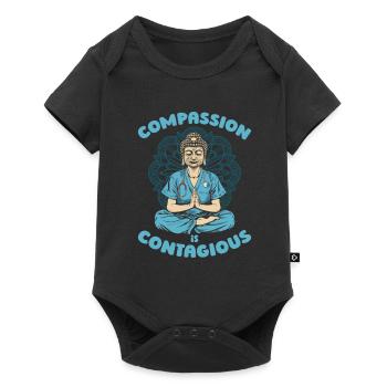 Infirmier - Body à manches courtes Premium Bébé - noir - Devant