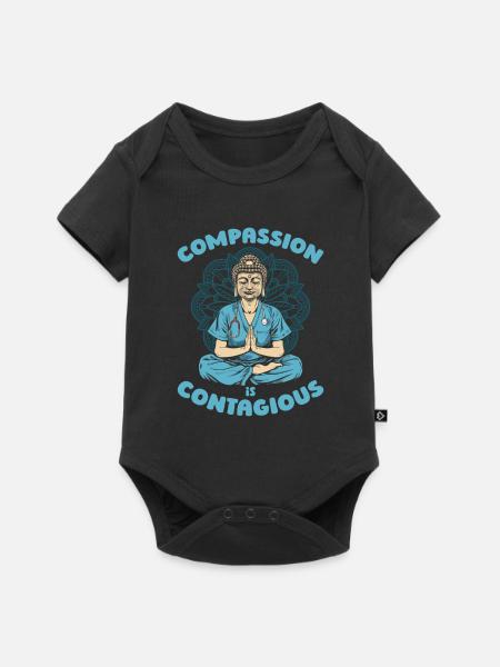 Krankenschwester - Baby Premium Kurzarmbody - Schwarz
