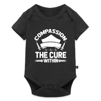 infirmier - Body à manches courtes Premium Bébé - noir - Devant