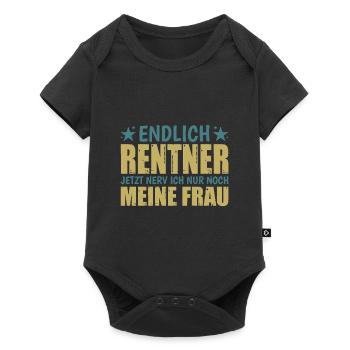 Finally retired now I'm just annoying my wife - Baby Premium short-sleeve bodysuit - black - Front
