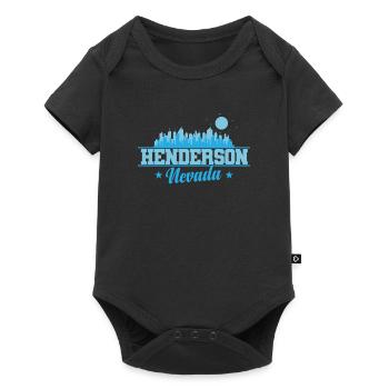Henderson Nevada City in the USA - Baby Premium short-sleeve bodysuit - black - Front