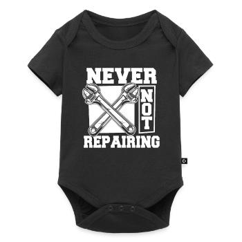 Car Mechanic - Baby Premium short-sleeve bodysuit - black - Front