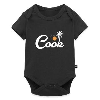 Cuisiner, Cuisiner, Cuisiner, Cuisiner, Cuisiner, Cuisiner - Body à manches courtes Premium Bébé - noir - Devant