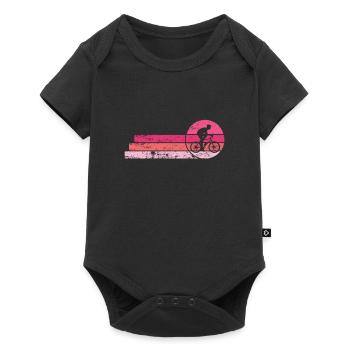 Entraînement de fitness à vélo - Body à manches courtes Premium Bébé - noir - Devant