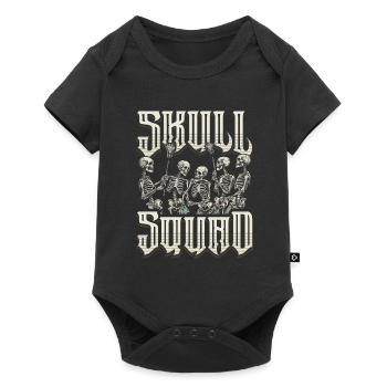 Lacrosse - Baby Premium short-sleeve bodysuit - black - Front
