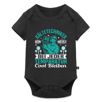 Profession de technicien en climatisation en tant que frigoriste - Body à manches courtes Premium Bébé - noir - Devant