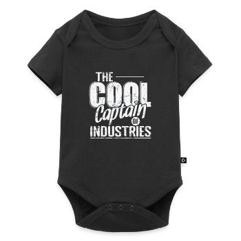 Le capitaine cool des industries - Body à manches courtes Premium Bébé - noir - Devant