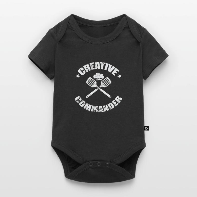 Commandant créatif Body à manches courtes Premium Bébé