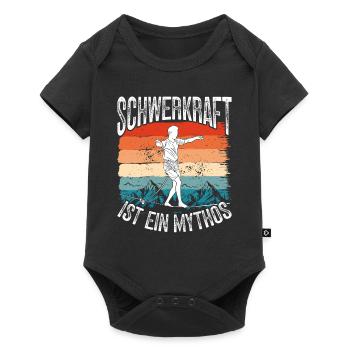 Slacklining Adult Slackline Board Slackliner - Baby Premium short-sleeve bodysuit - black - Front
