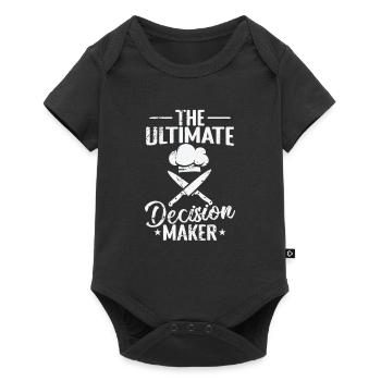 The Ultimate Decision Maker - Baby Premium short-sleeve bodysuit - black - Front
