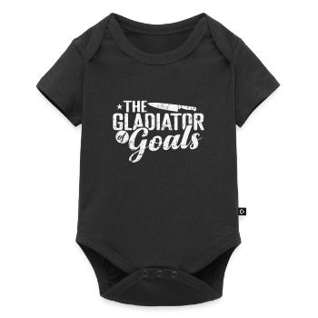 The Gladiator of Goals - Baby Premium short-sleeve bodysuit - black - Front