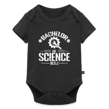 Baccalauréat en sciences Études scientifiques - Body à manches courtes Premium Bébé - noir - Devant