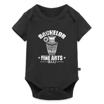 Bachelor of Fine Arts Arts and Creativity - Baby Premium short-sleeve bodysuit - black - Front