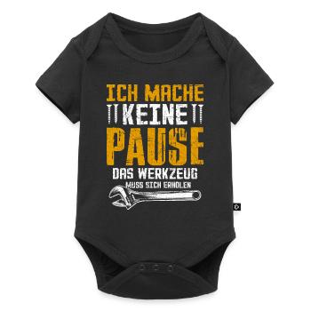 No Break Tool Recovery - Baby Premium short-sleeve bodysuit - black - Front