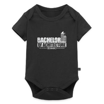 Licence d’architecture Baukunst - Body à manches courtes Premium Bébé - noir - Devant