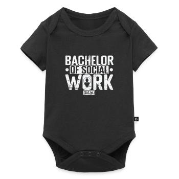 Bachelor of Social Work Community Work - Baby Premium short-sleeve bodysuit - black - Front