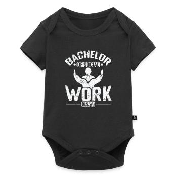 Bachelor of Social Work (B.S.W.) - Baby Premium short-sleeve bodysuit - black - Front