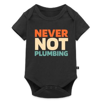 Plumber Plumber - Baby Premium short-sleeve bodysuit - black - Front