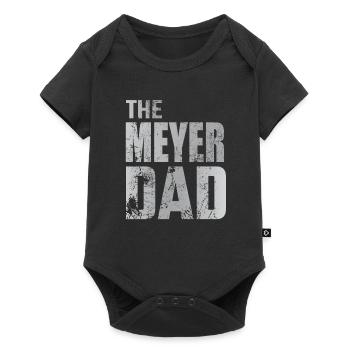 Meyer Père Papa Idée cadeau Fête des Pères - Body à manches courtes Premium Bébé - noir - Devant