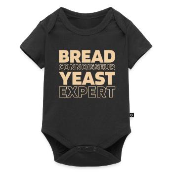 Pain au levain - Body à manches courtes Premium Bébé - noir - Devant