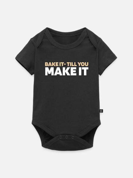 Sauerteig Brot - Baby Premium Kurzarmbody - Schwarz