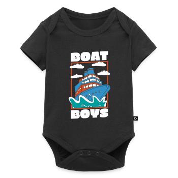 Kreuzfahrt - Baby Premium Kurzarmbody - Schwarz - Vorne