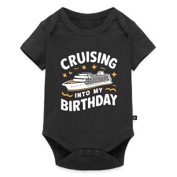 Cruise - Baby Premium short-sleeve bodysuit - black - Front