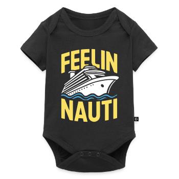 Croisière Funny Feeling Nauti - Body à manches courtes Premium Bébé - noir - Devant