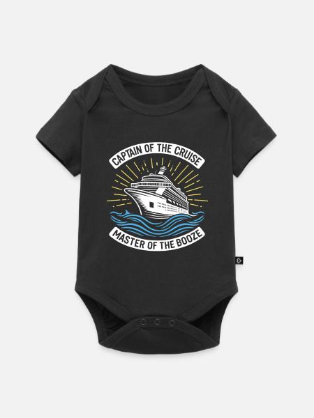 Kreuzfahrt Lustig - Baby Premium Kurzarmbody - Schwarz