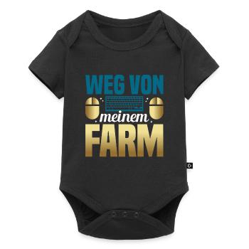 PC Gaming Keyboard Headset PC Gamer Videogamer - Baby Premium short-sleeve bodysuit - black - Front