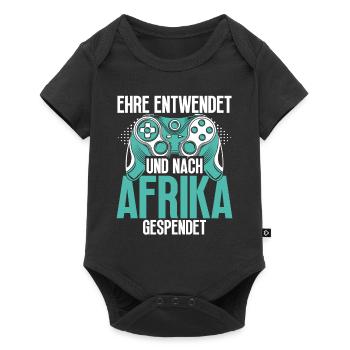 Videogamer Gaming Controller Headset Console - Baby Premium short-sleeve bodysuit - black - Front