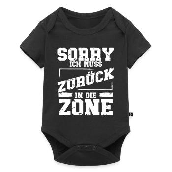 Gaming Deco Monitor Gamepad Controller Gaming - Baby Premium short-sleeve bodysuit - black - Front