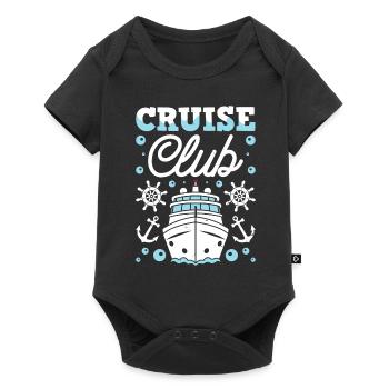 Cruise - Baby Premium short-sleeve bodysuit - black - Front